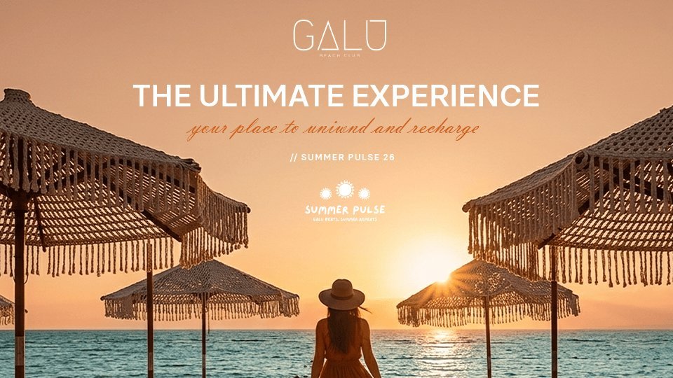GALU Beach Experience In Jeddah